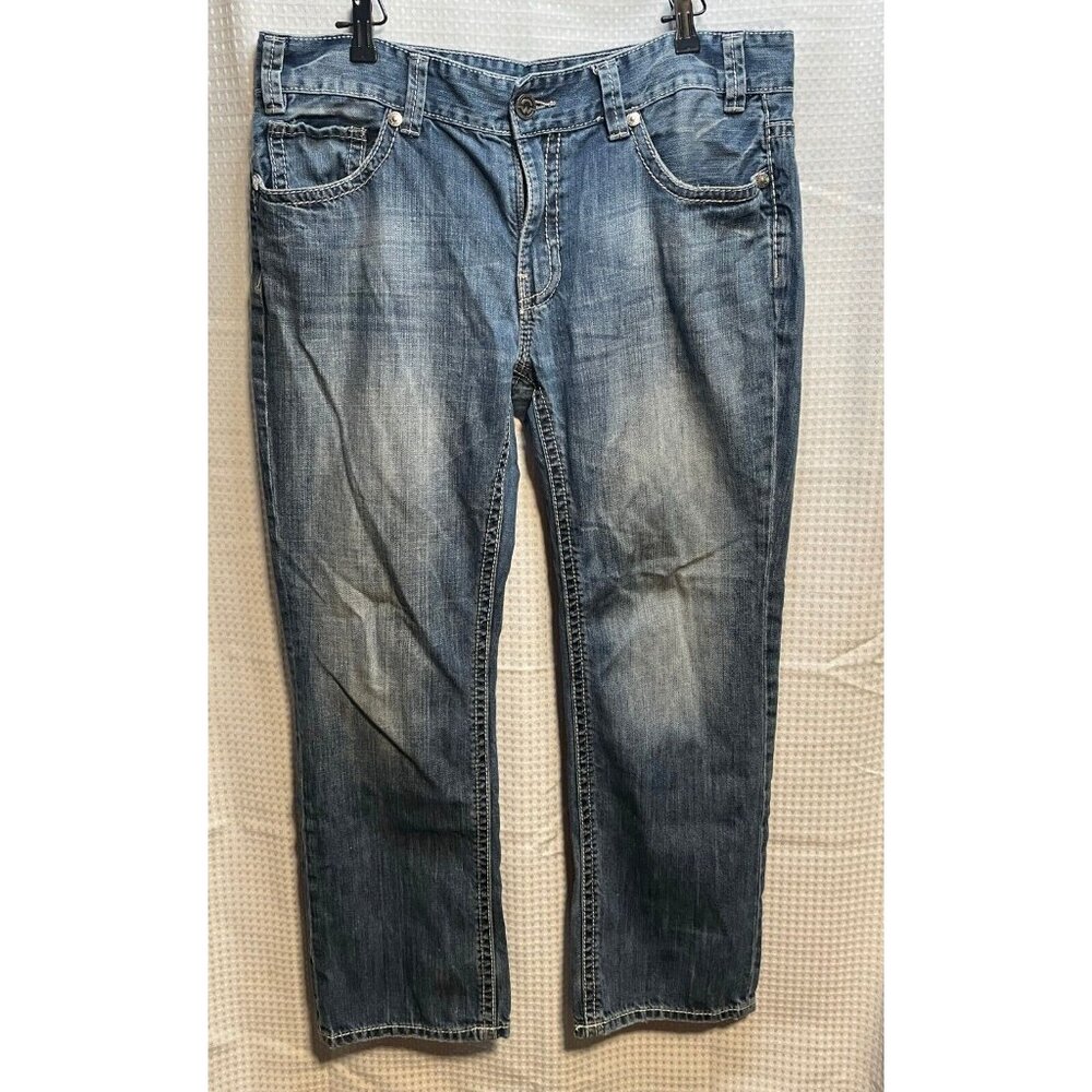 Warehouse One jeans mens 34 x 30 slim straight 1110103130 blue